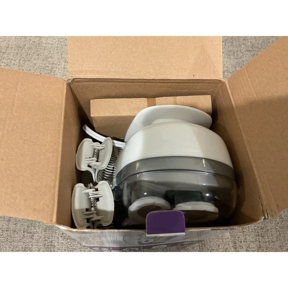 Conair Instant Heat Volume Rollers 5 Jumbo Flocked Hairsetter Dual Voltage White